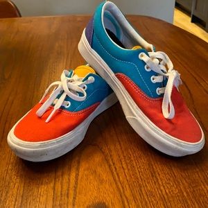 Multi colour “Comfycush” lace up Vans